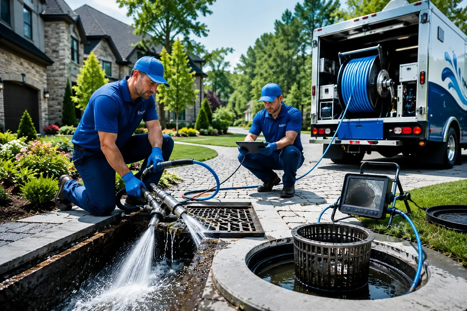 Local outdoor drain cleaning professionals in South Park, PA